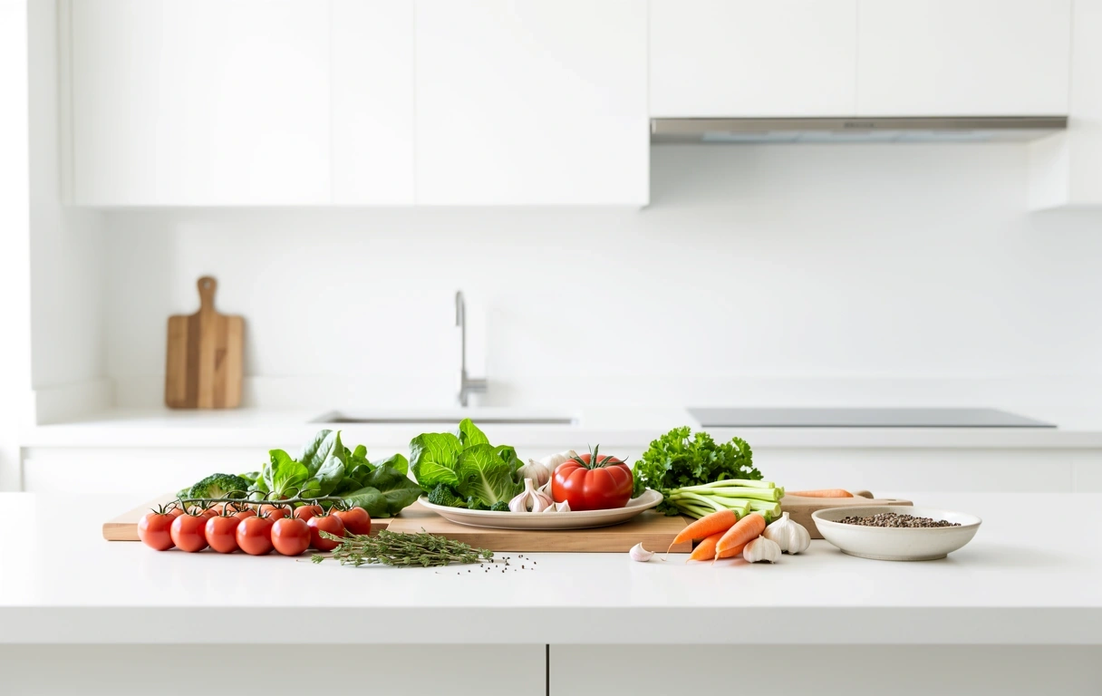 Cocina saludable y ordenada